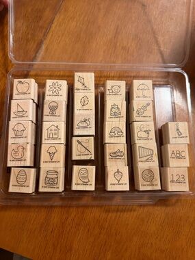 Stampin' Up! ABC Images, set of 28 from 2007